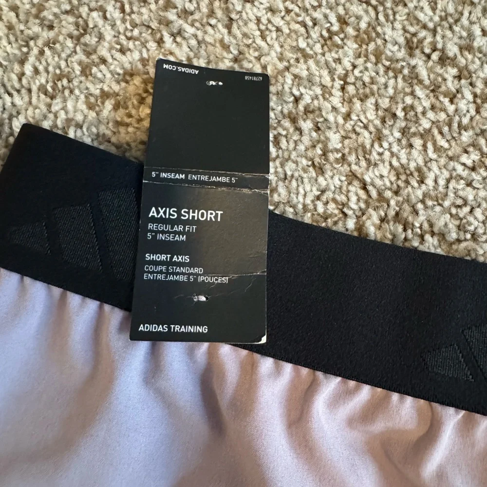 Adidas Men’s Light Lavender Athletic Shorts
